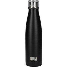 Built Double Wall Ss Water Bottle Black 17oz Built Double Wall Ss Water Bottle Black 17oz