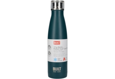 Built Double Wall Ss Water Bottle Teal 17oz (5234711)