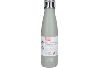 Built Perfect Seal Bottle Storm Grey 17oz Built Perfect Seal Bottle Storm Grey 17oz