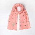 Bumble Bee Summer Scarf Pink