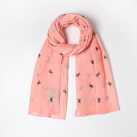 Bumble Bee Summer Scarf Pink