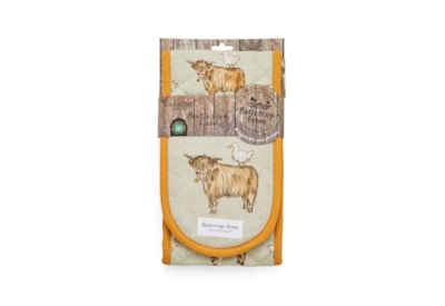 Cooksmart Buttercup Farm Double Oven Glove Cooksmart Buttercup Farm Double Oven Glove