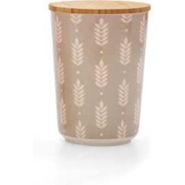Cooksmart Buttercup Farm Bamboo Cannister Wheat Cooksmart Buttercup Farm Bamboo Cannister Wheat