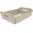 Cream Cardboard Hamper Box 34.5x26x10.5cm (BX3801)