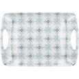 Creative Tops Ct Green Tile Melamine Lux Handled Tray Large (C000322)