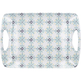 Creative Tops Ct Green Tile Melamine Lux Handled Tray Large (C000322)