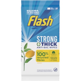 Flash Wipes Lemon 24's (C002500)