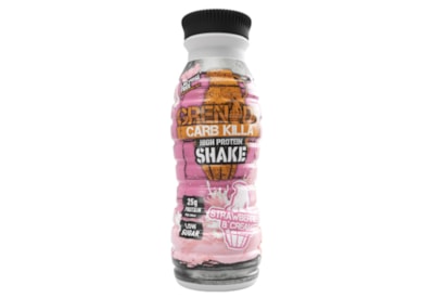 Carb Killa Strawberries & Cream Shake 330ml Carb Killa Strawberries & Cream Shake 330ml