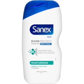 Sanex Bath Foam Dermo Moisturising 450ml (C004555)