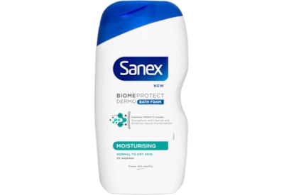 Sanex Bath Foam Dermo Moisturising 450ml (C004555)