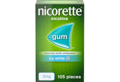 Nicorette Icy White Gum (2Mg) - 105 Pack