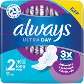 Always Ultra Long Wings Pmp*2.69 11's Always Ultra Long Wings Pmp*2.69 11's