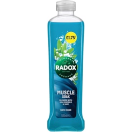 Radox Bath Muscle Soak 1.75* 500ml (C007230)