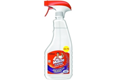 Mr Muscle Platinum Shower 2.75 Pmp 750ml Mr Muscle Platinum Shower 2.75 Pmp 750ml