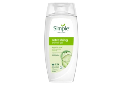 Simple Shower Gel Refreshing 225Ml Simple Shower Gel Refreshing 225Ml