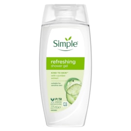 Simple Shower Gel Refreshing 225Ml