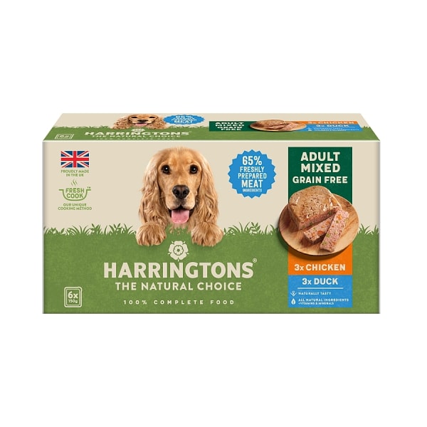 Harringtons Mixed Wet Dog Food Trays 150g