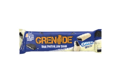 Grenade High Protein Low Sugar Bar White Oreo 60g Grenade High Protein Low Sugar Bar White Oreo 60g