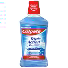 Colgate Mouth Rinse 500Ml Triple Action Xtra White