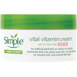 Simple Vital Vitamin Day Cream 50Ml Simple Vital Vitamin Day Cream 50Ml
