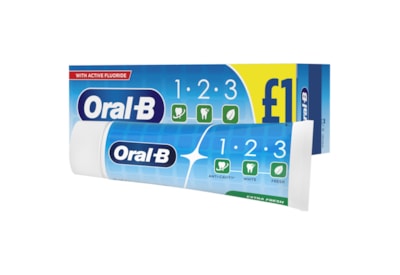 Oral B 123 Toothpaste * £1.00 75ml (C008321)