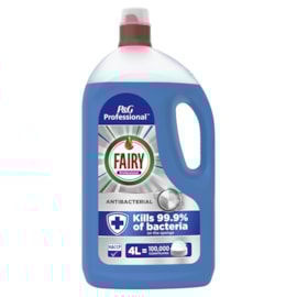 Fairy Professional Washing Up Liquid Antibacterial 4l Fairy Professional Washing Up Liquid Antibacterial 4l