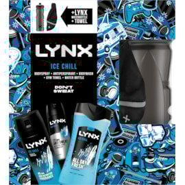 Lynx Ice Chill Gym Gift Set Lynx Ice Chill Gym Gift Set