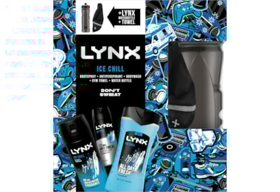 Lynx Ice Chill Gym Gift Set Lynx Ice Chill Gym Gift Set
