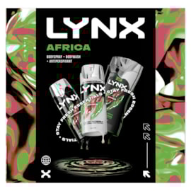 Lynx Trio Africa Gift Set