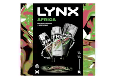 Lynx Trio Africa Gift Set