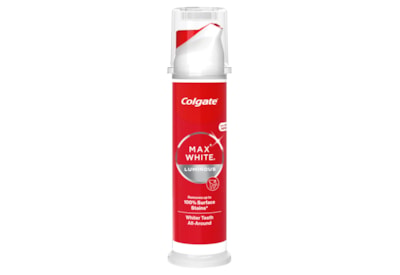 Colgate Toothpaste Pump 100Ml Max White Luminous Colgate Toothpaste Pump 100Ml Max White Luminous