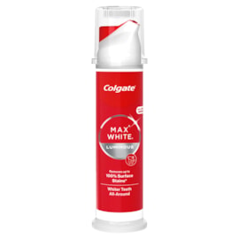 Colgate Toothpaste Pump 100Ml Max White Luminous