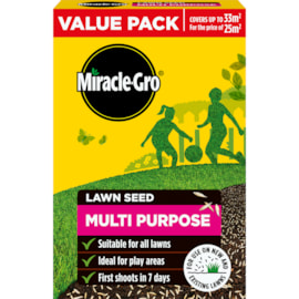 Miracle-Gro Multi Purpose Grass Seed 1kg Miracle-Gro Multi Purpose Grass Seed 1kg