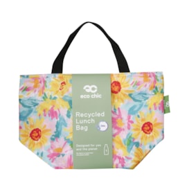 Eco Chic Blue Sunflower Lunch Bag Eco Chic Blue Sunflower Lunch Bag