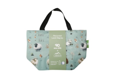 Eco Chic Green Whimsy Sheep Lunch Bag Eco Chic Green Whimsy Sheep Lunch Bag