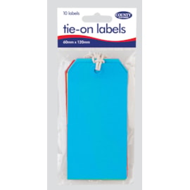 County Coloured Tie On Tags 10s County Coloured Tie On Tags 10s