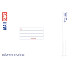 County Polythene Mail Bags 25S - Jumbo 50 X 65Cm