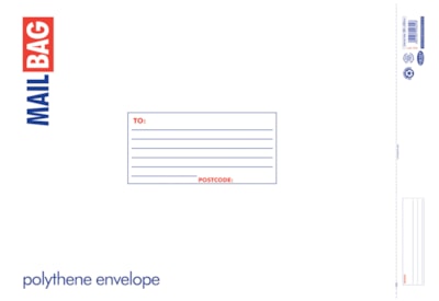 County Polythene Mail Bags 25S - Jumbo 50 X 65Cm