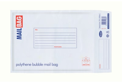 County Polythene Bubble Envelopes 10S - Small 170 X 260Mm