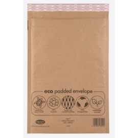 County Kraft Padded Envelopes 10S - F 220 X 340 County Kraft Padded Envelopes 10S - F 220 X 340