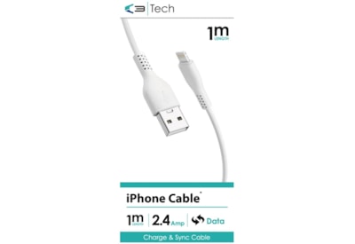 C3 Usb - iphone Lightening Charging Cable 1m C3 Usb - iphone Lightening Charging Cable 1m