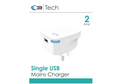 C3 Mains Charger Usb 2amp C3 Mains Charger Usb 2amp