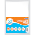 County White Card 50 Sheets A4 County White Card 50 Sheets A4