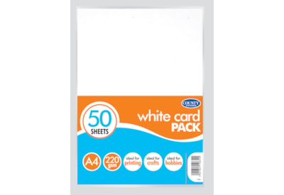 County White Card 50 Sheets A4 County White Card 50 Sheets A4