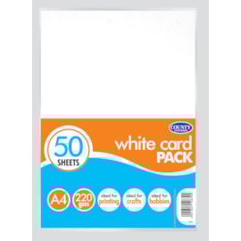 County White Card 50 Sheets A4 County White Card 50 Sheets A4