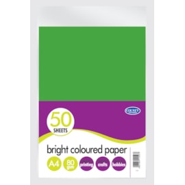 County Bright Coloured Paper 50 Sheets A4 County Bright Coloured Paper 50 Sheets A4