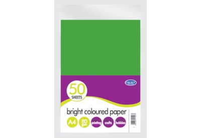 County Bright Coloured Paper 50 Sheets A4
