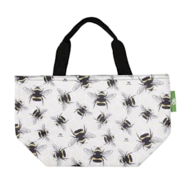 Eco Chic Grey Bumble Bee Lunch Bag Eco Chic Grey Bumble Bee Lunch Bag