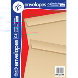 County 25 C4 Manilla Gummed 324 X 229Mm County 25 C4 Manilla Gummed 324 X 229Mm