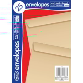 County 25 C5 Manilla Gummed 229 X 162Mm